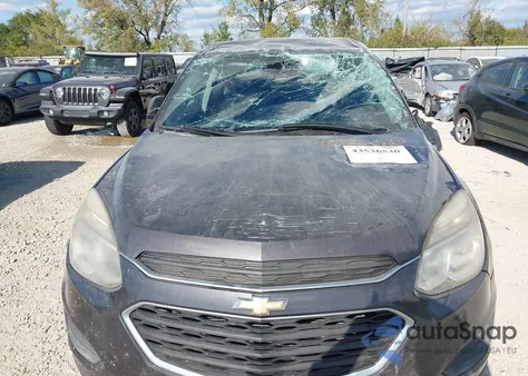 2016 Chevrolet Equinox Ls из США, поврежденный, VIN 2GNFLEEK7G6282428